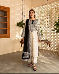 Arfa Embroidered Stitched 3pcs 
