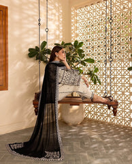 Arfa Embroidered Stitched 3pcs 