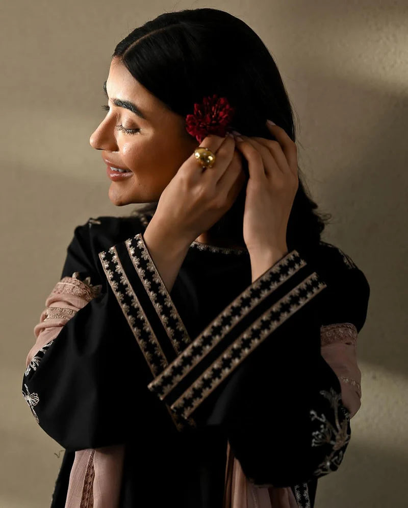 ZAIB LUXURY CO-ORD SET WITH PLAZO