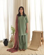 AIRA 3PC ( FARSHI SHALWAR )