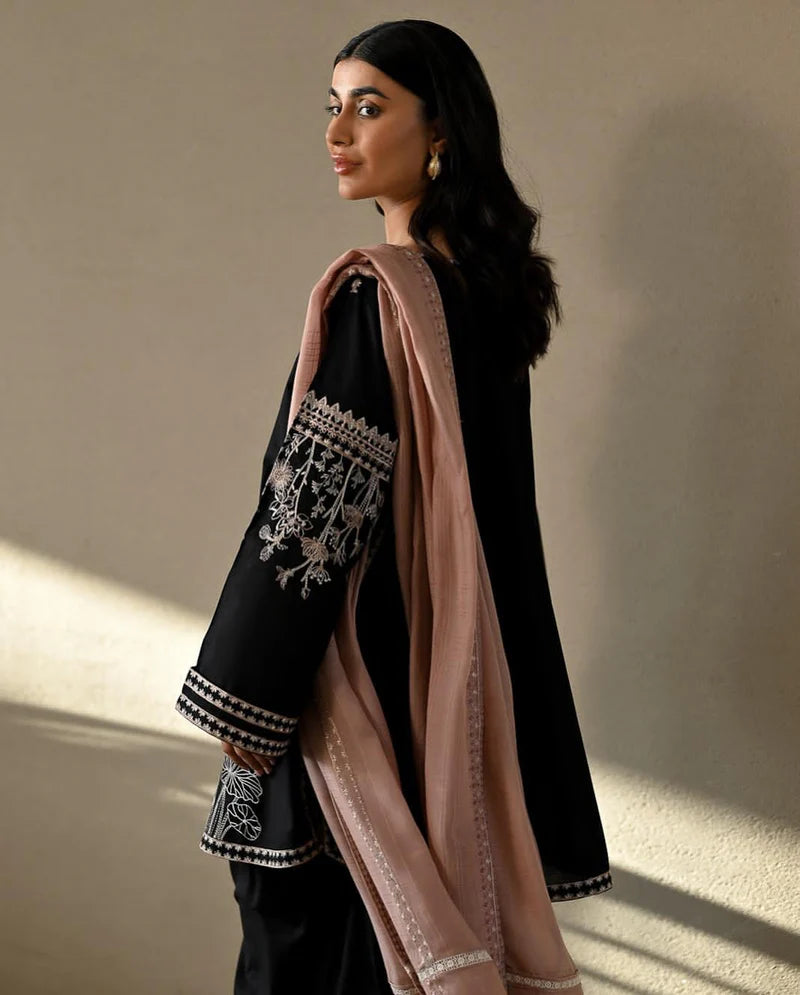 ZAIB LUXURY CO-ORD SET WITH PLAZO