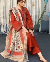 ,,,,,,Ayat Embroidered 3pcs 