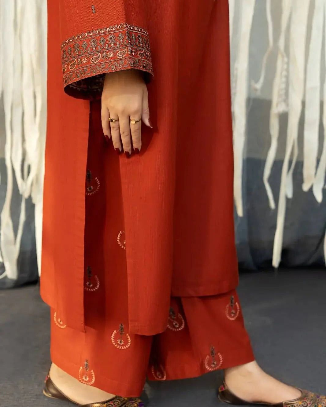 ,,,,,,Ayat Embroidered 3pcs 