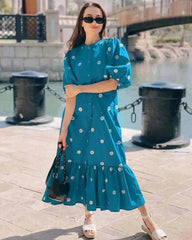 Flower Hoor Frock 
