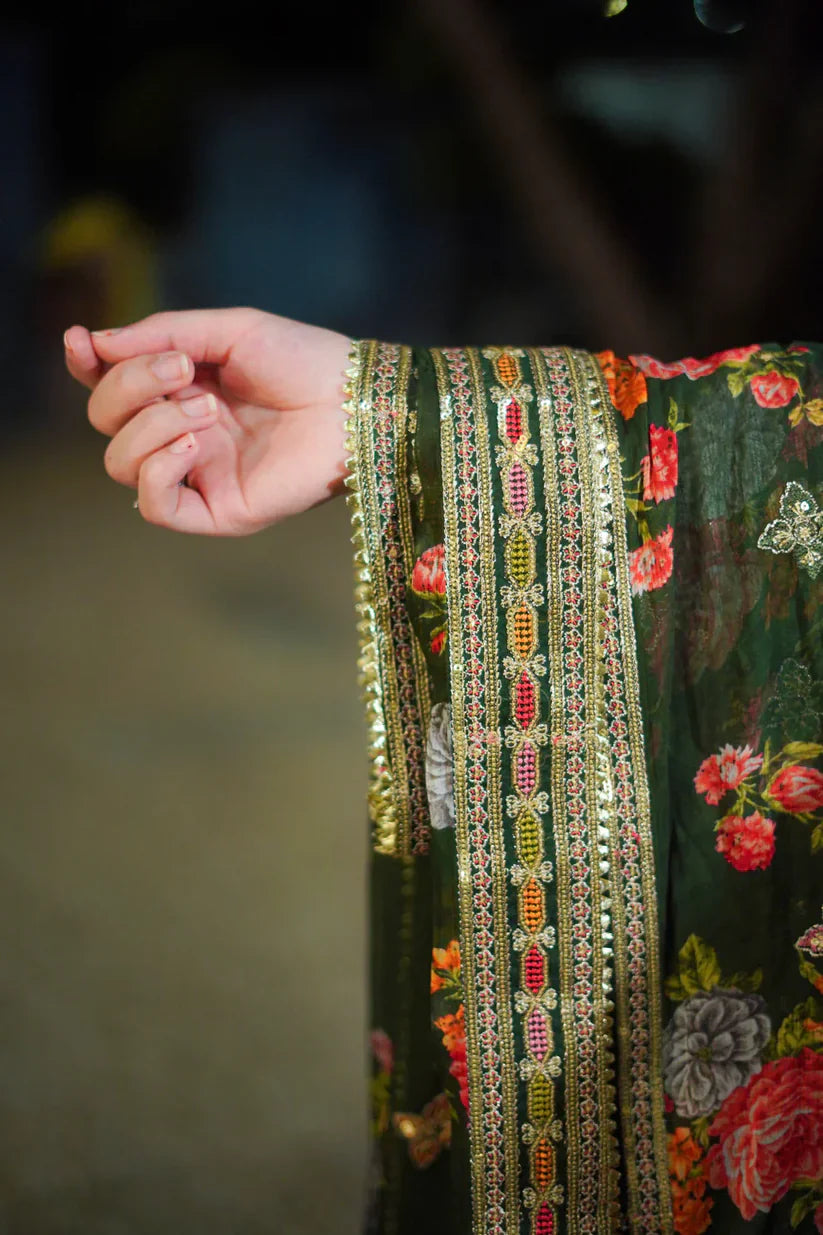 kareena  Embroidered Silk 3PC