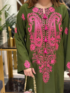 ROHNI 2PC   LUXURY PREMIUM BRAND STONE LINEN FABRIC