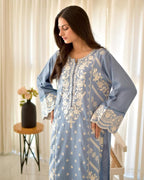 SANOBER EMBROIDERY 3PC