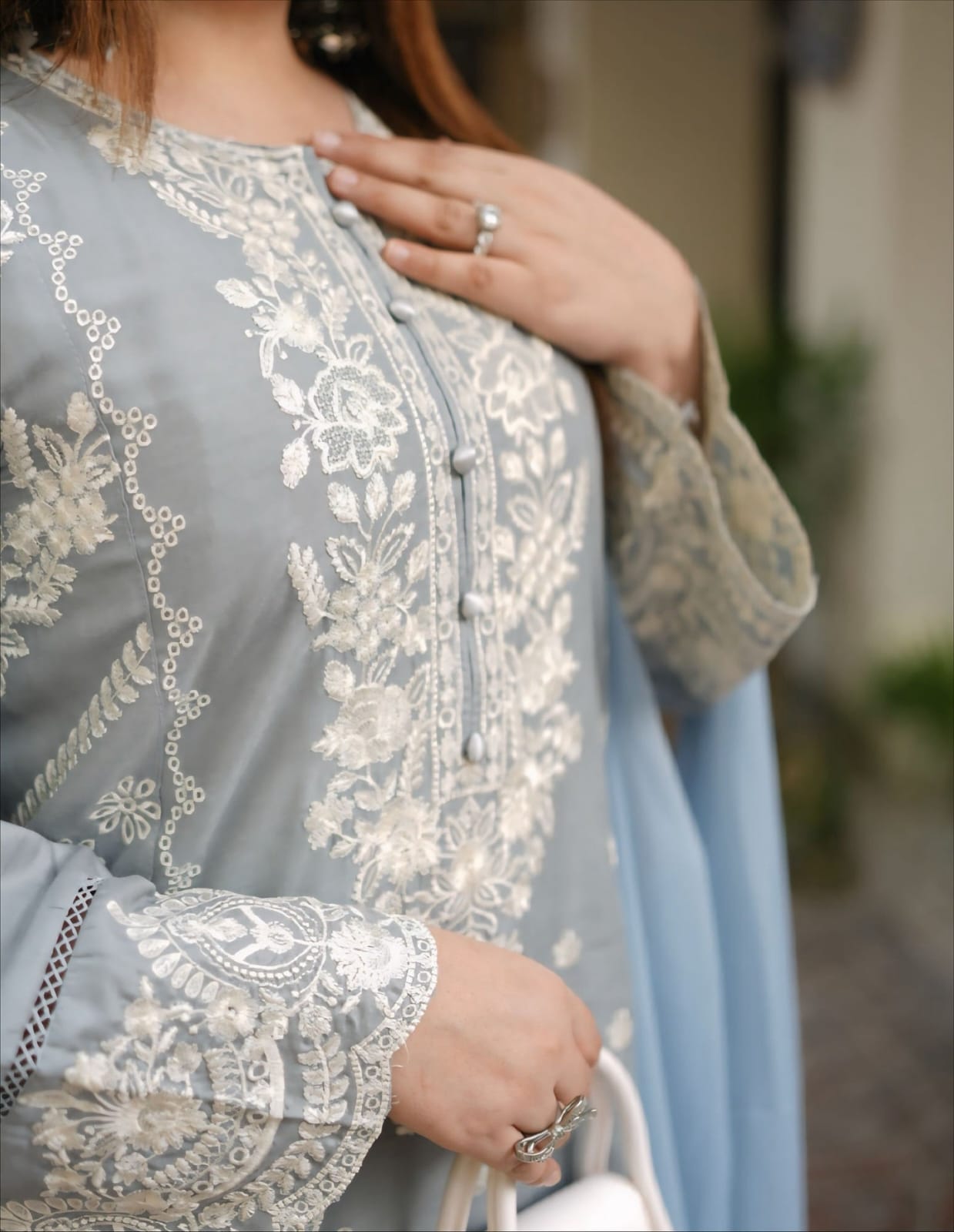 SANOBER EMBROIDERY 3PC