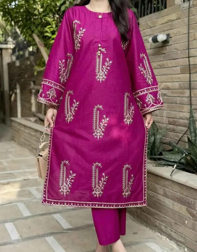 Amber Embroidery 2pc