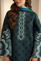 Green Queen Digital printed Khaddar 3PC