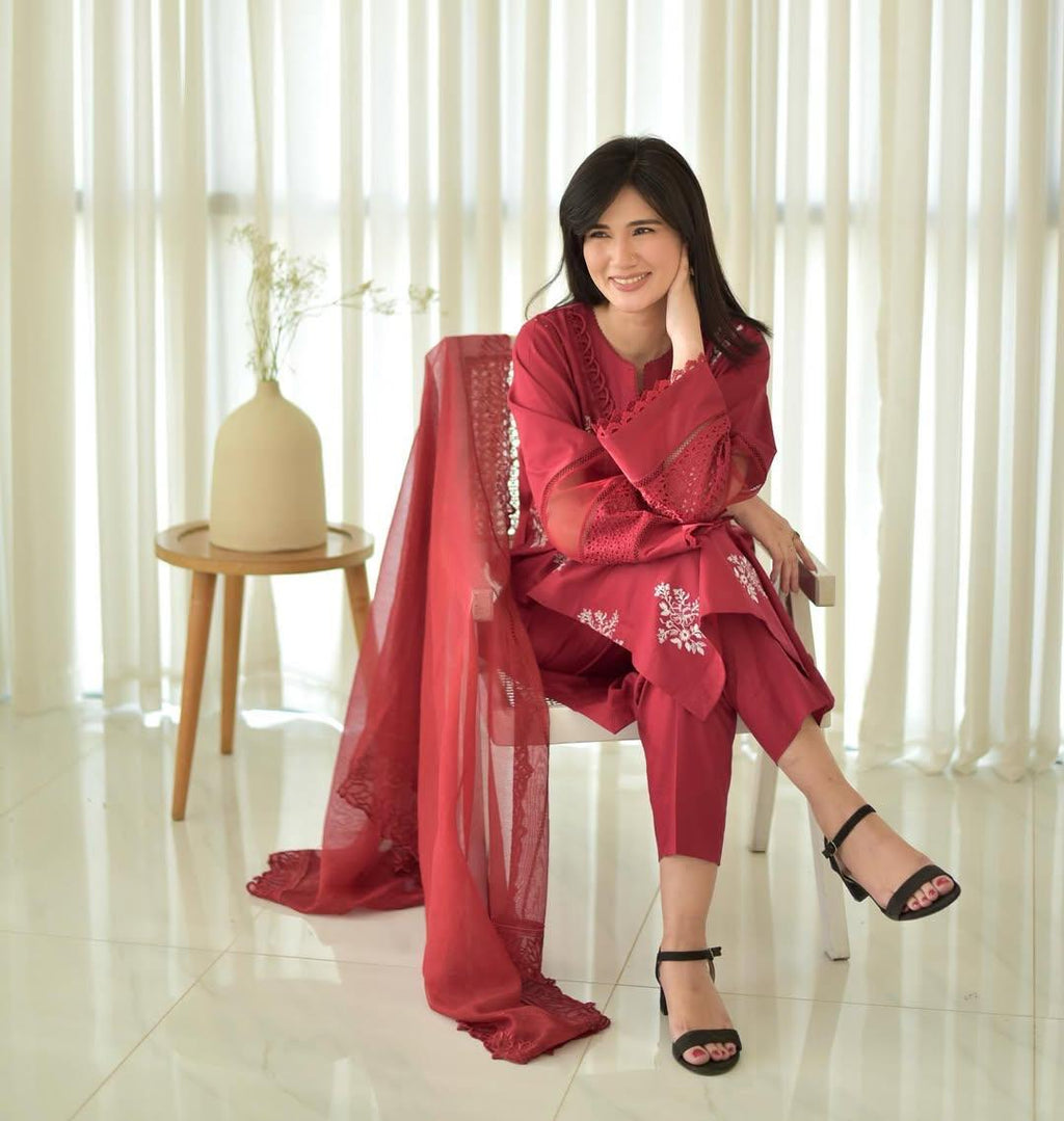 HORIYA LAWN CO-ORD SET