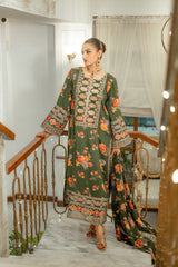 Kareena Embroidered Silk  3PC