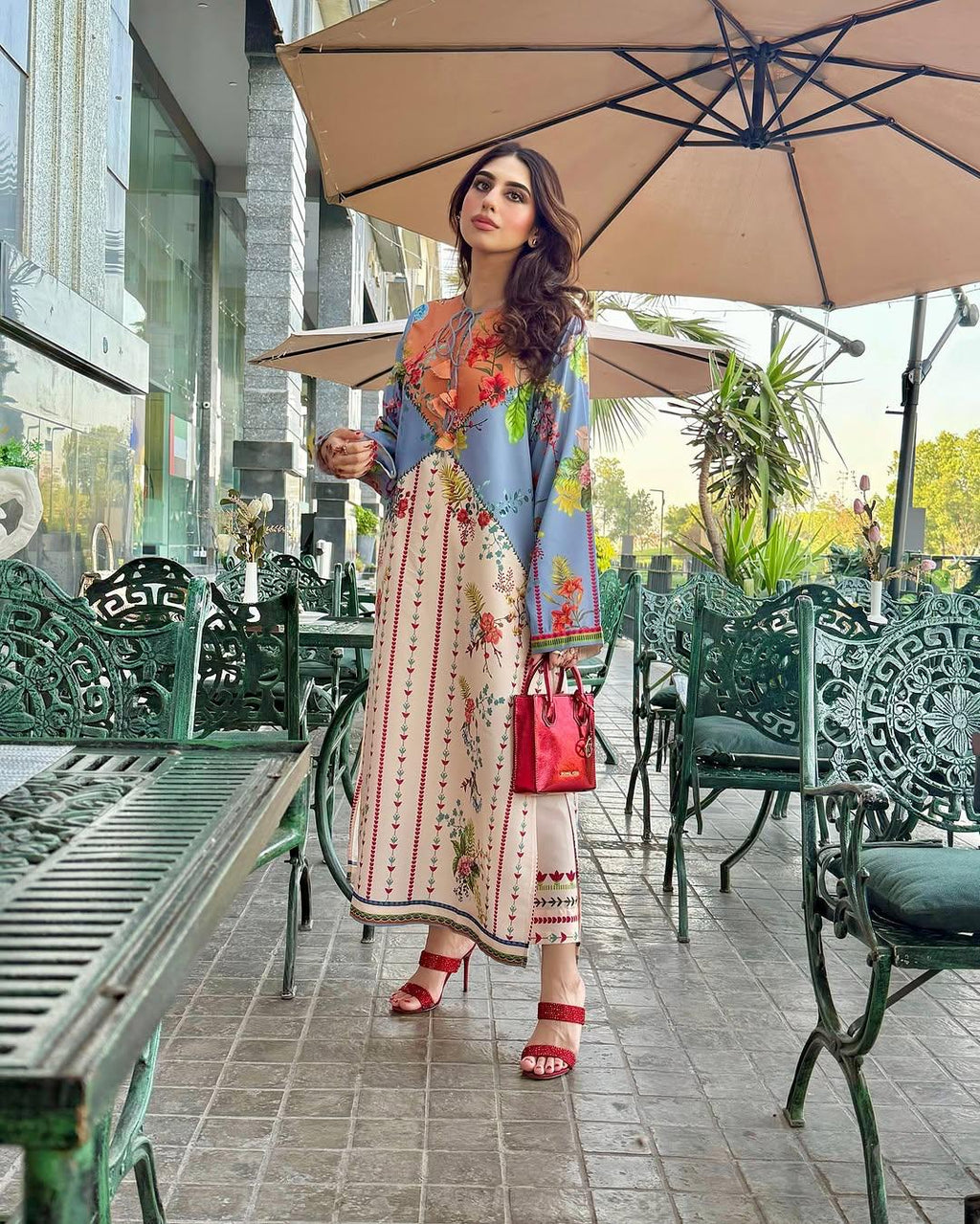 AZMIN DIGITAL LAWN 2PC