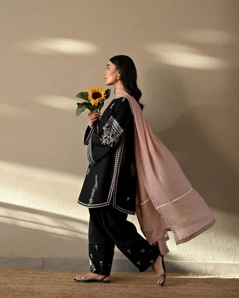 ZAIB LUXURY CO-ORD SET WITH PLAZO