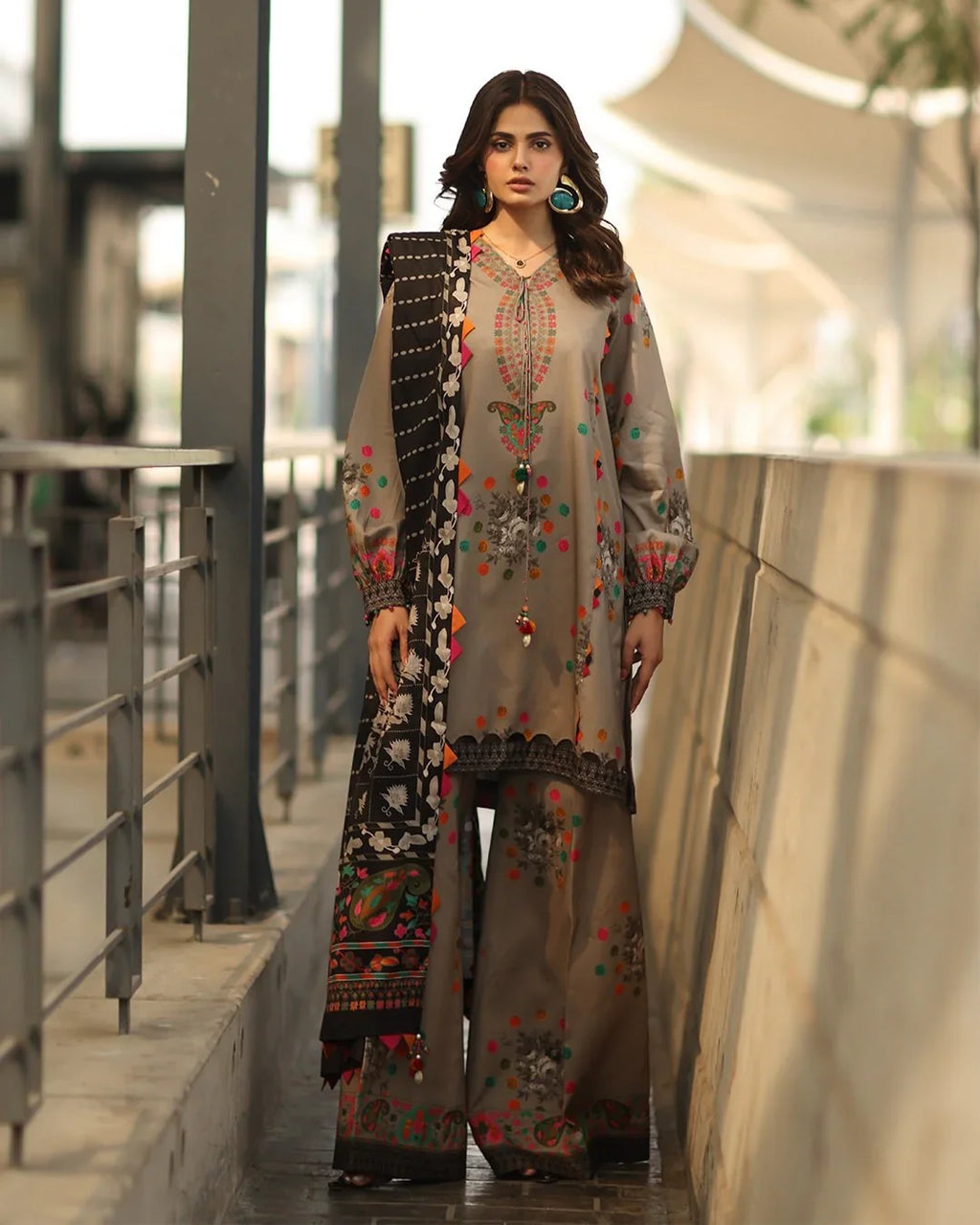 Chandni Soft grip silk 3pc