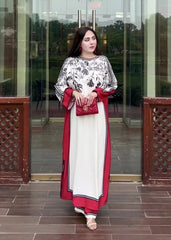 Printed 3pcs dress