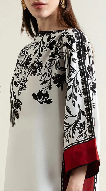 Printed 3pcs dress