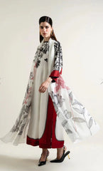 Printed 3pcs dress