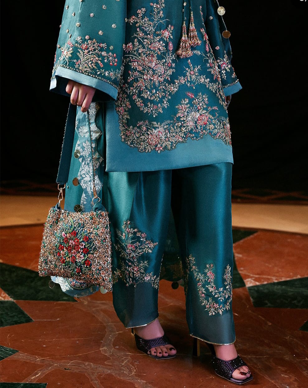 Embroidered 3pcs